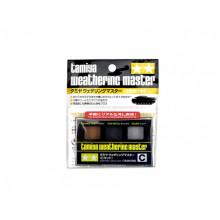 Набор пигментов С (оранжевая ржавчина, оружейная сталь, серебро) 87085  Tamiya